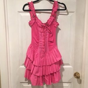 Cotton ruffle Betsey John party dress